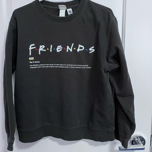 Friends sweatshirt black womens size S
